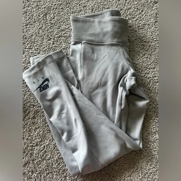 Nike Pants Jumpsuits Nike Air Ribbed Leggings Poshmark
